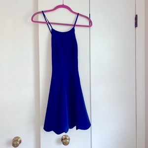 Lulus Scalloped mini dress. NWT